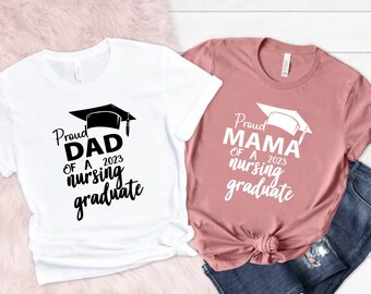 Barcelona zout speer Proud Mama of A 2023 Nursing Graduate Proud Dad of A 2023 - Etsy