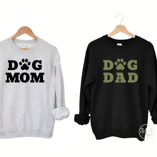 Dog Mom Dog Dad Bundle, Dog Mom SVG, Dog Mom Cut, Dog Dad SVG, Dog Dad Cut, Dog Parent, Dog Lover, Dog Gift, Cricut, Silhouette