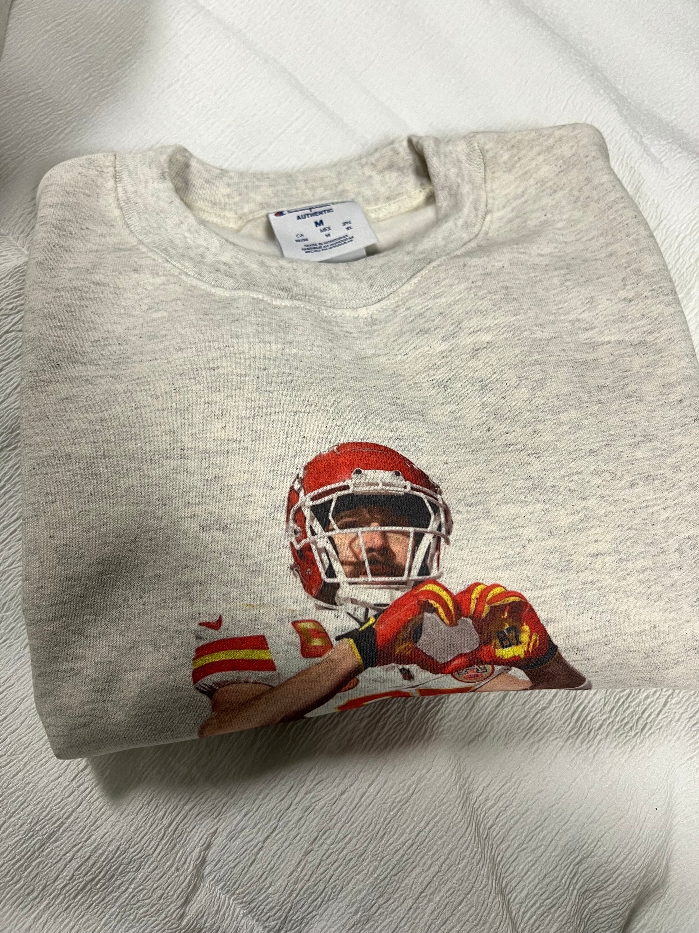 Travis Kelce Rhinestone Travis Kelce Taylor Swift Heart, Kansas City, Football, Chiefs, 87 ...