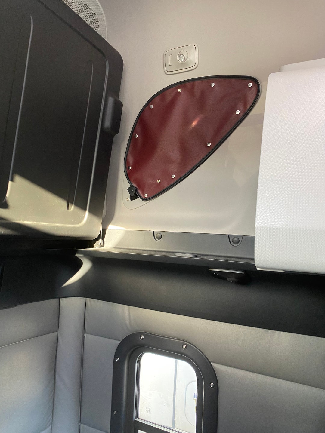 thumbnail image 2 of TORQUE TRFT124 Black Window Stone Shield For 2008-2017 Freightliner Cascadia Trucks 2 of 6