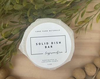 Solid Tallow Dish Soap