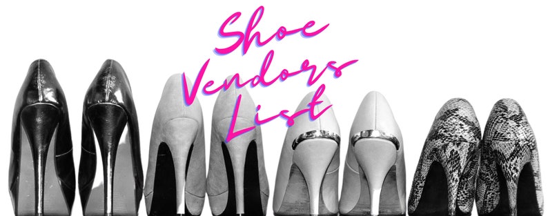2022 Shoe Vendors List Etsy