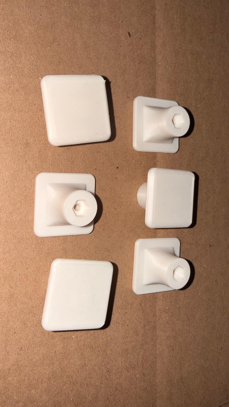 Puxadores e botões modernos e simples para armários e gavetas. imagem 2