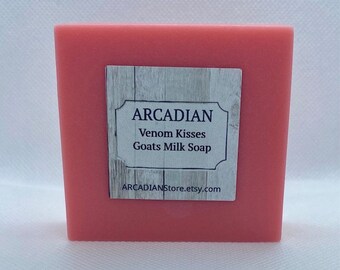 Venom Kisses-Goats Milk Soap
