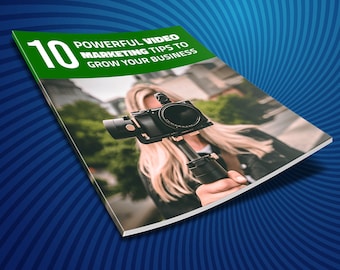 E-bok: 10 kraftfulla tips för videomarknadsföring för att få ditt företag att växa (51 sidor)