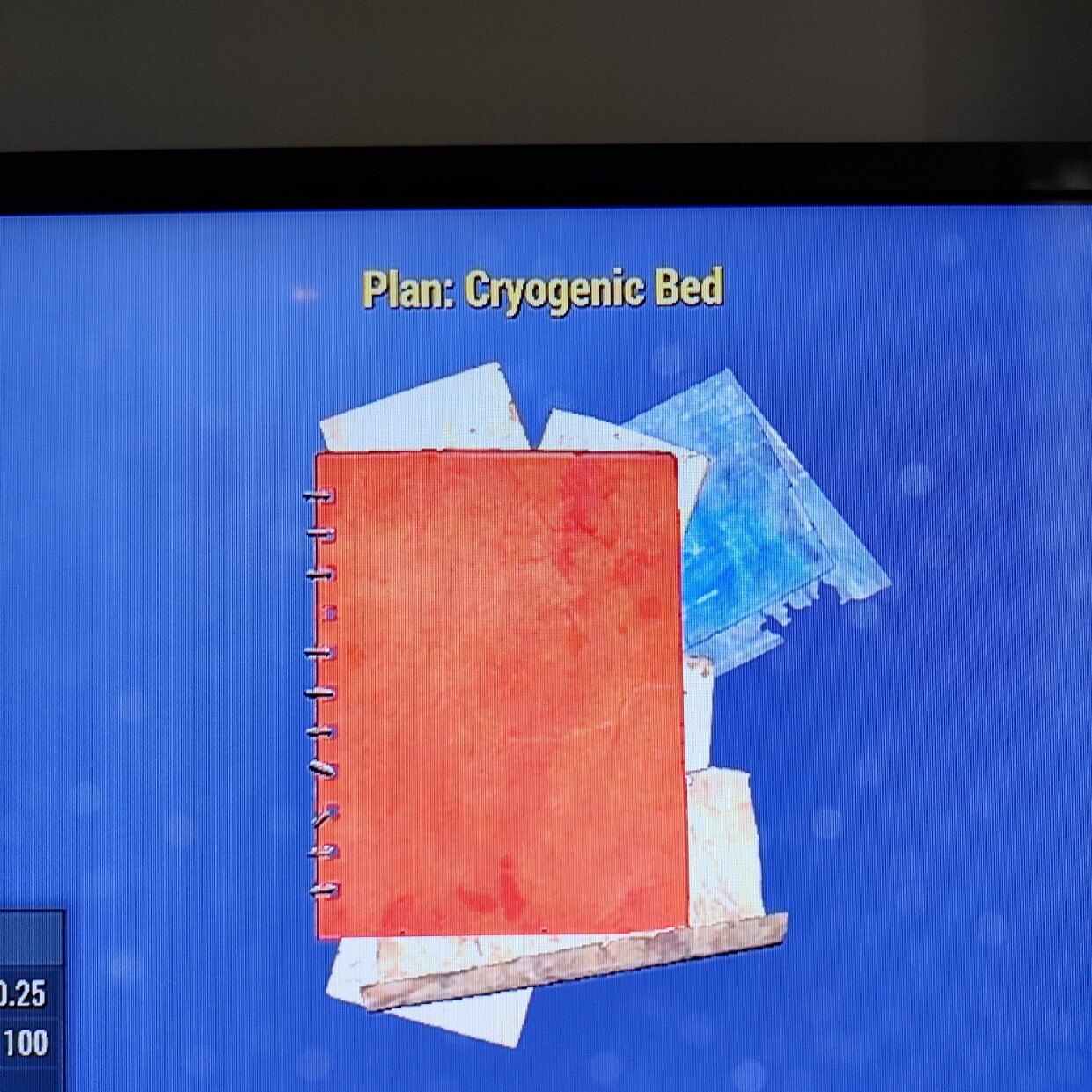 Cryogenic Bed Plan Fallout 76 Xbox Etsy