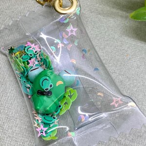 Singing Frog Pillow Keychain Cute Frog Frog Shaker Keychain Stim Toy Fidget Toy Keychain Cute Accessories Frog Accessories Frog Lover