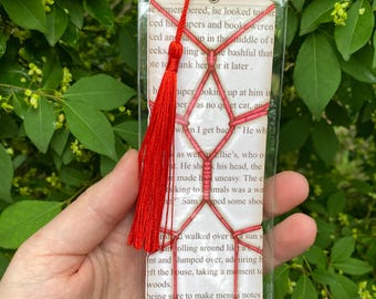 Spicy Romance Bookmark with Red Tassel, Book Lover Gift