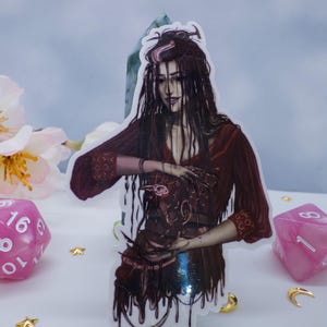 Critical Role Laudna Sticker Waterproof Glossy Bells Hells Vox Machina Original Art