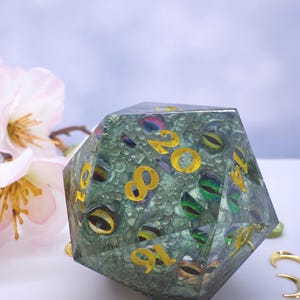 DnD D20 Chonk Spindown Die mtg ttrpg pathfinder | Optic Devil