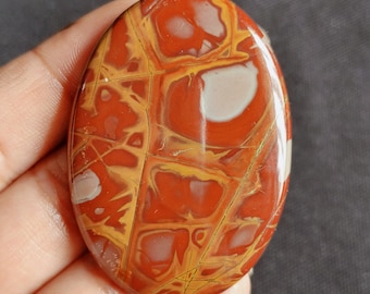 Top Quality Noreena Jasper Gemstone/Cabochon Jasper/Noreena Jasper Oval Shape Gemstone/Handmade Stone/Noreena Jasper Stone/54x38x6mm/A-1621