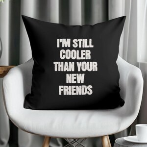 Funny Dorm Pillow for College Students – Gift from Parents, Siblings or Friends – Back to School Cushion for College-Bound Teens gift