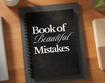 Growth Mindset Gift Self-Love Notebook for Creatives Personal Development Book of Beautiful Mistakes Journal