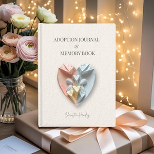 Adoption Journal Baby Gift Book Memory Journal for Adopted Children Family Keepsake Gift Book for Adoptive Parents LGBTQ Parents Adoption