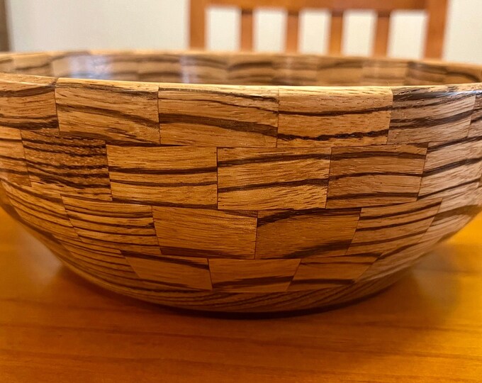 9 ZEBRA WOOD BOWL Etsy