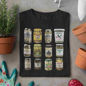Camiseta de tarro de pepinillos, camiseta de pepinillos, camiseta divertida - Camiseta divertida, regalo para él, regalo para ella imagen 1