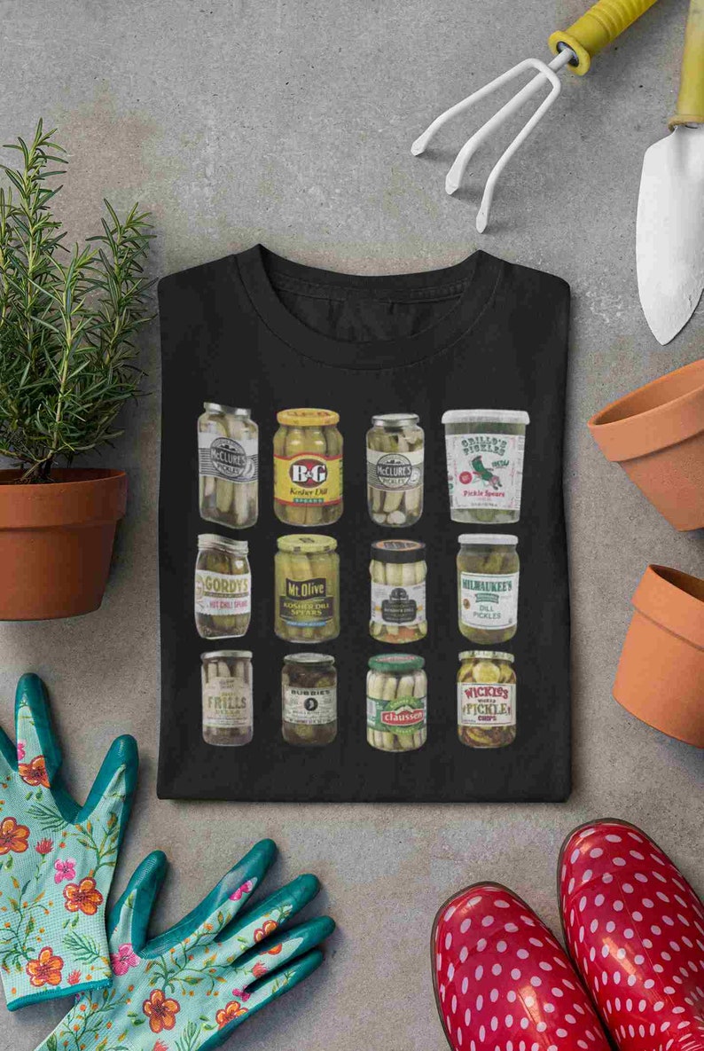 Camiseta de tarro de pepinillos, camiseta de pepinillos, camiseta divertida - Camiseta divertida, regalo para él, regalo para ella imagen 1