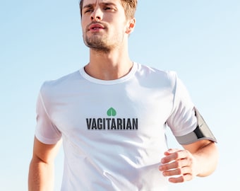 Vagitarian - Funny Gay T-Shirt - Funny Shirt