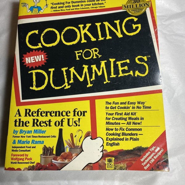 Cooking For Dummies Vintage