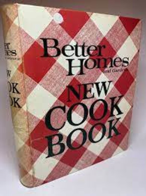 Better Homes and Gardens New Cook Book Hardcover Vintage Etsy