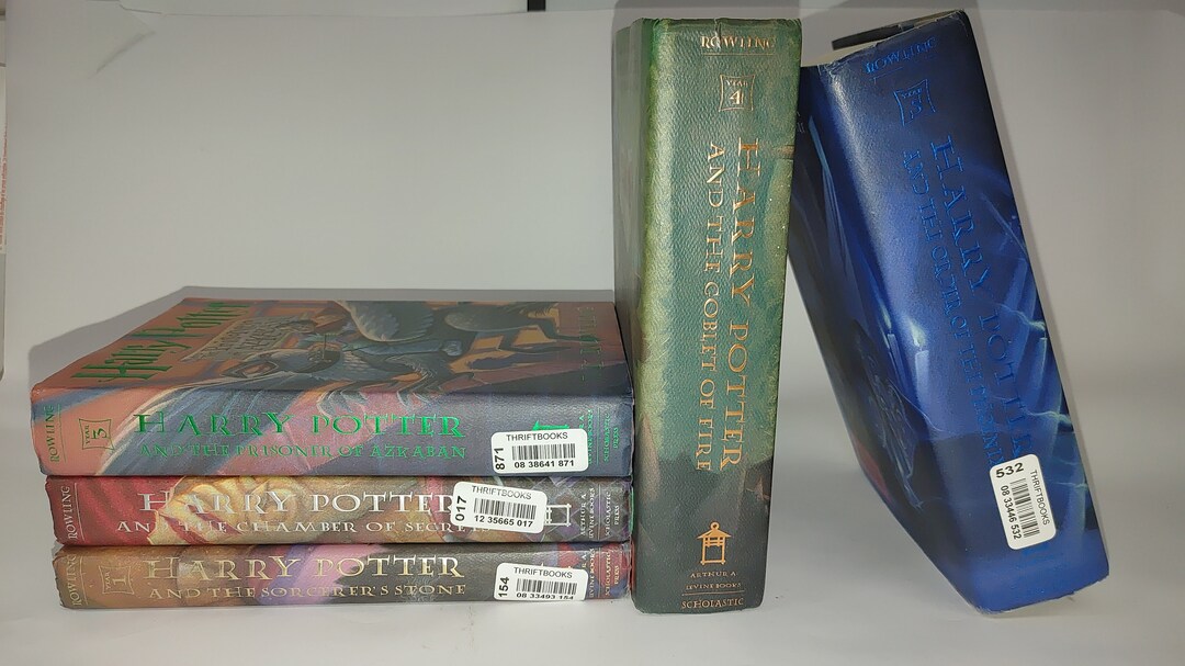 Harry Potter Hardcover Books 15 buy the Set or Choose Etsy