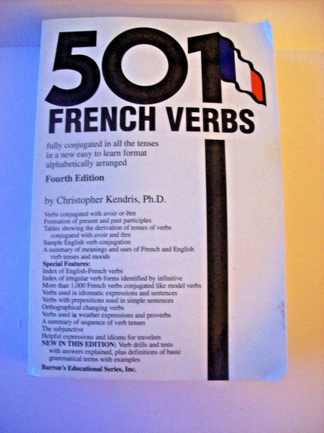 501 French Verbs Fully Conjugated In All The Tenses Vintage Etsy