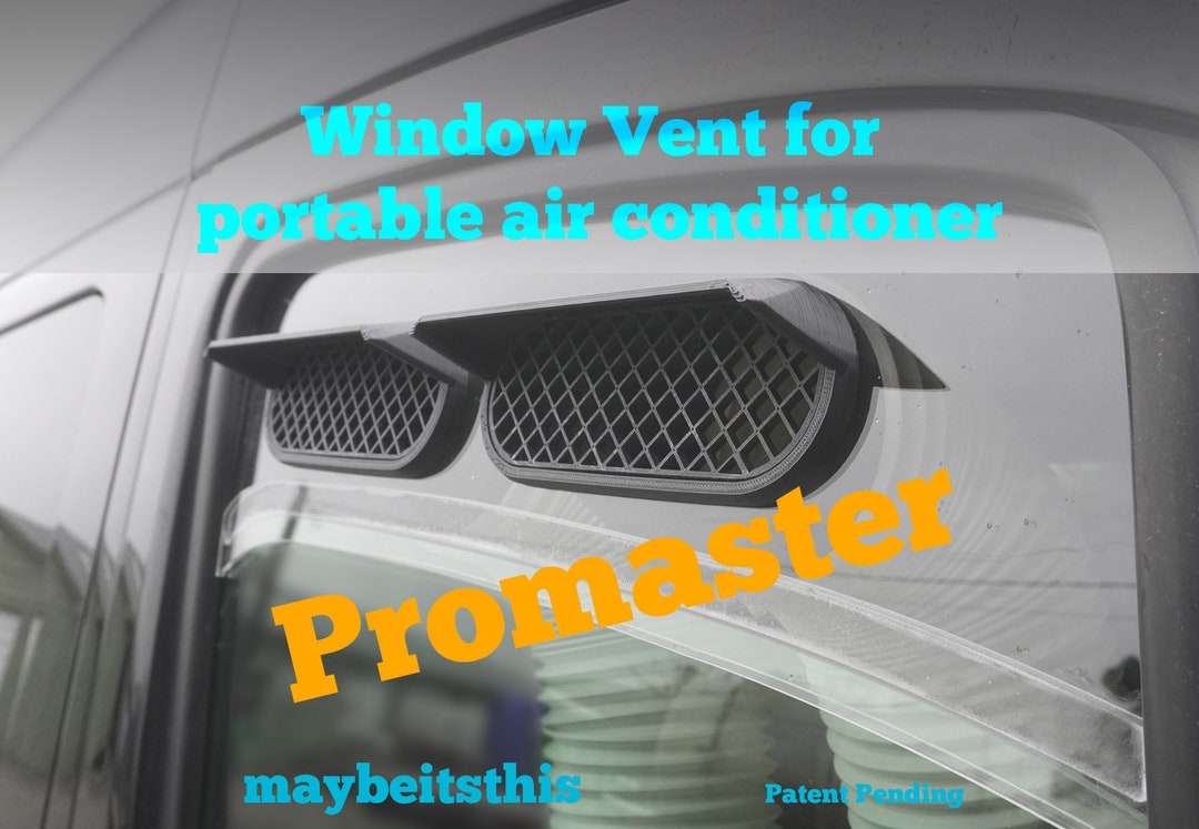 Portable AC Window Vent For Ram Promaster 2013 to Present Etsy
