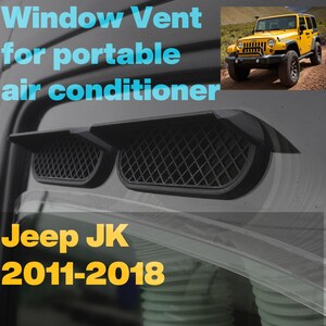 Bocchetta per finestra AC portatile per; Jeep JK 2011-2018