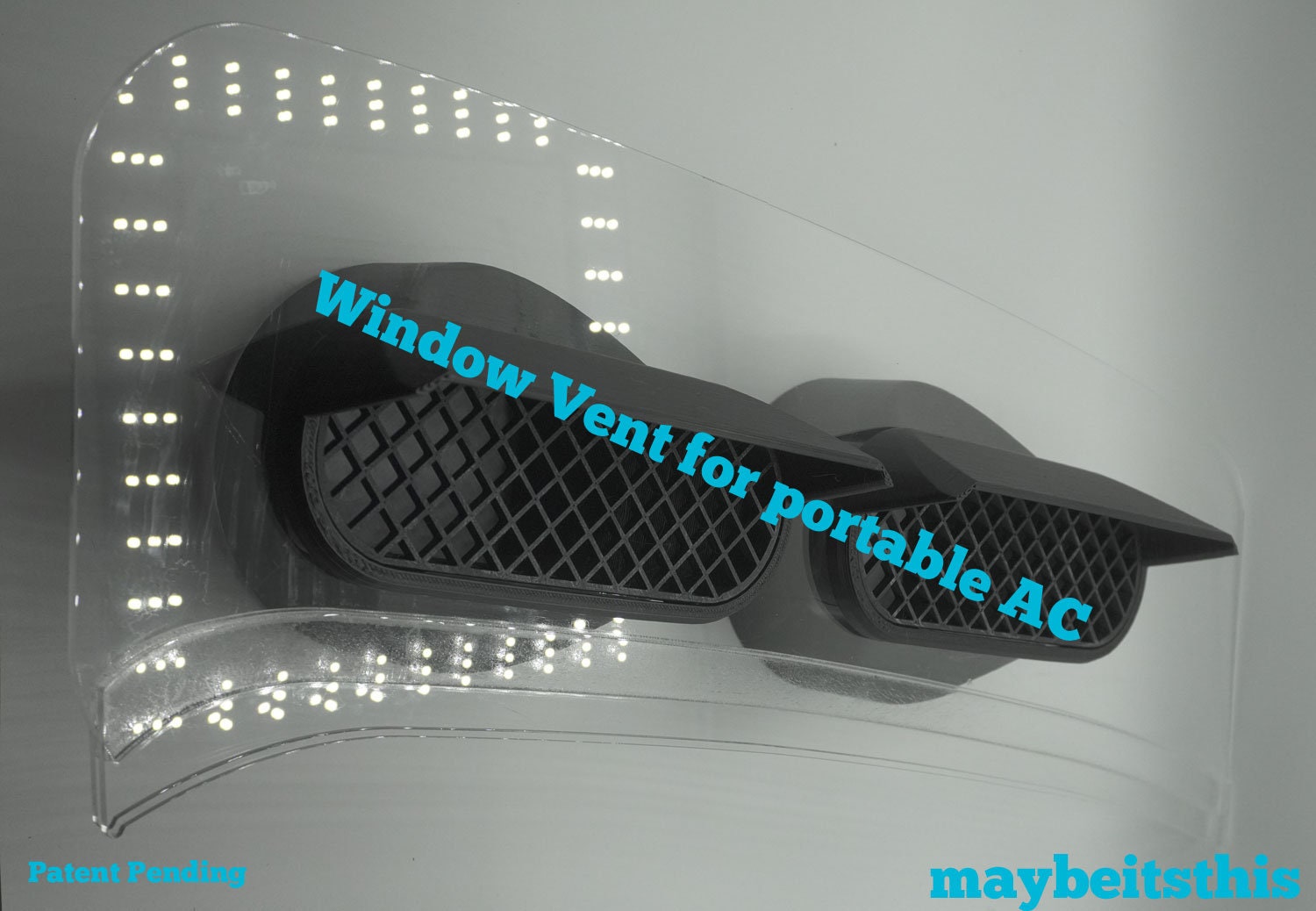Portable AC Window Vent For Ram Promaster 2013 to Present 