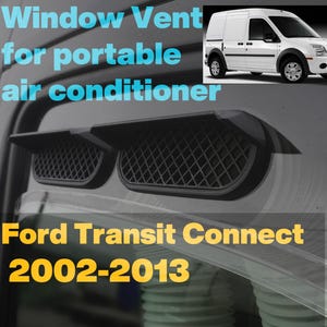 Bocchetta portatile per finestrino AC per Ford Transit Connect dal 2002 al 2013