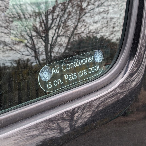 Window Suction Sign - Etsy