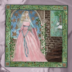 Sleeping Beauty Print of Original Artwork