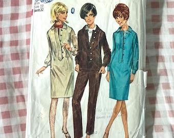 Vintage 1966 Simplicity Sewing Pattern 6696 (Used)