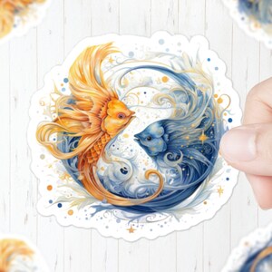 Pisces Sticker | Zodiac Sticker | Pisces Zodiac | Zodiac Signs | Handmade | Astrology