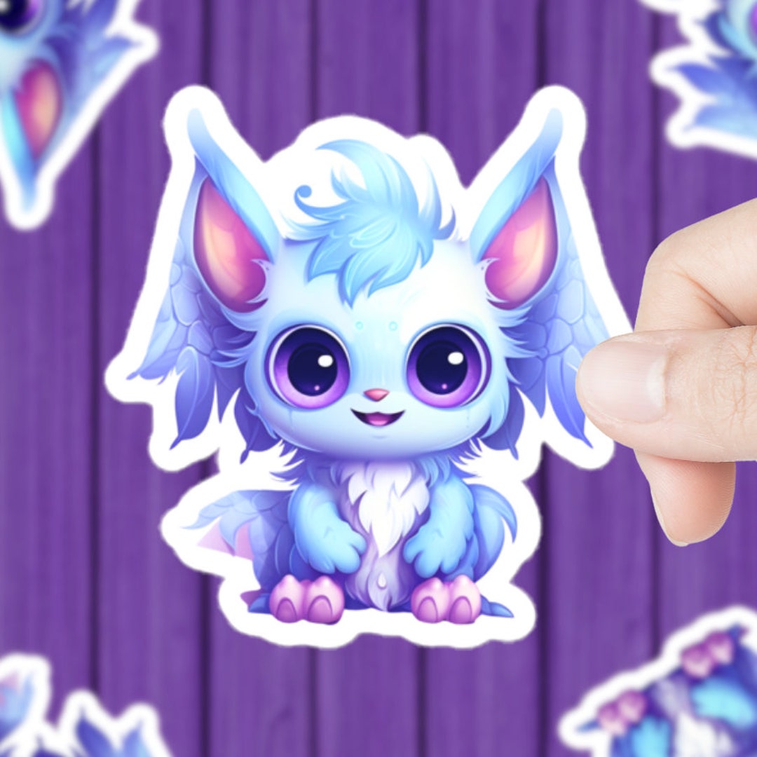 Mystical Creature Sticker | Cute Monster | Cute Sticker | Halloween ...