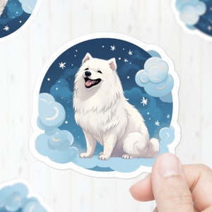 Samoyed Sticker | Pet Gift | Samoyed Gift | Samoyed Lover | Dad Gift | Dog Mom | Pet Lover | Dog Sticker | Samoyed Owner