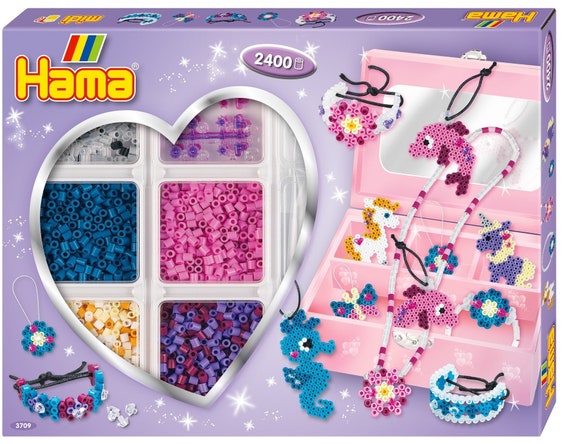 Hama Beads Peg Boards Assorted Shapes Peg Board Pack Kit Gift Girls Boys  Kids