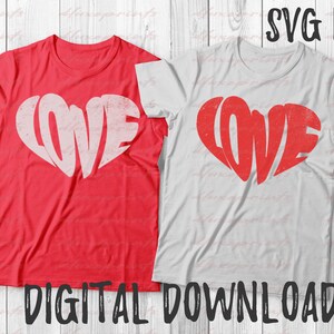 Heart SVG, Heart PNG, Love SVG,T-shirt,Vinyl,Valentines,Red,Vector,Graphic,Cricut,Silhouette,Digital,Commercial use, Instant download