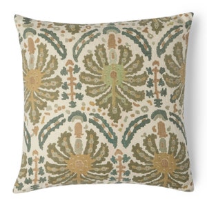 Allegra Hemp Pillow Cover Sustainable, Ecofriendly, Hemp Cotton Suede on the Back