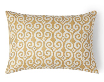 Nadia Hemp Pillow Cover Sustainable, Ecofriendly, Hemp Cotton Suede on the Back