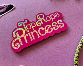 Toprope Princess Sticker