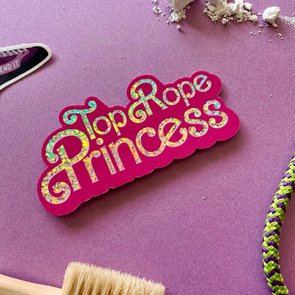 Toprope Princess Sticker