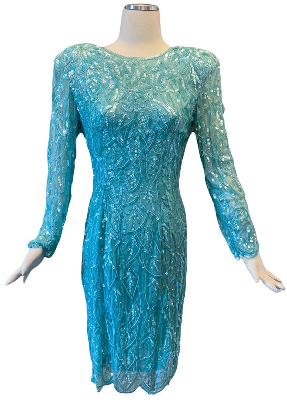 Vintage Lillie Rubin Beaded Dress