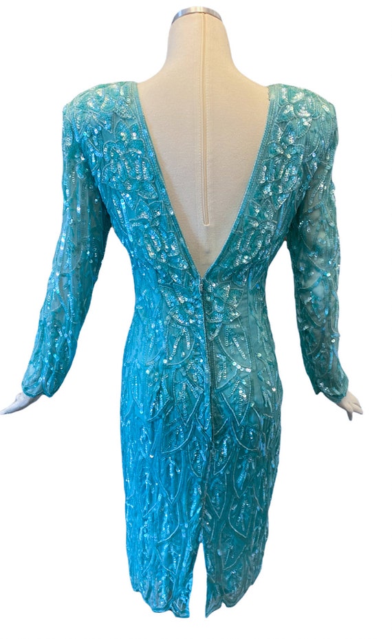 Vintage Lillie Rubin Beaded Dress - image 4