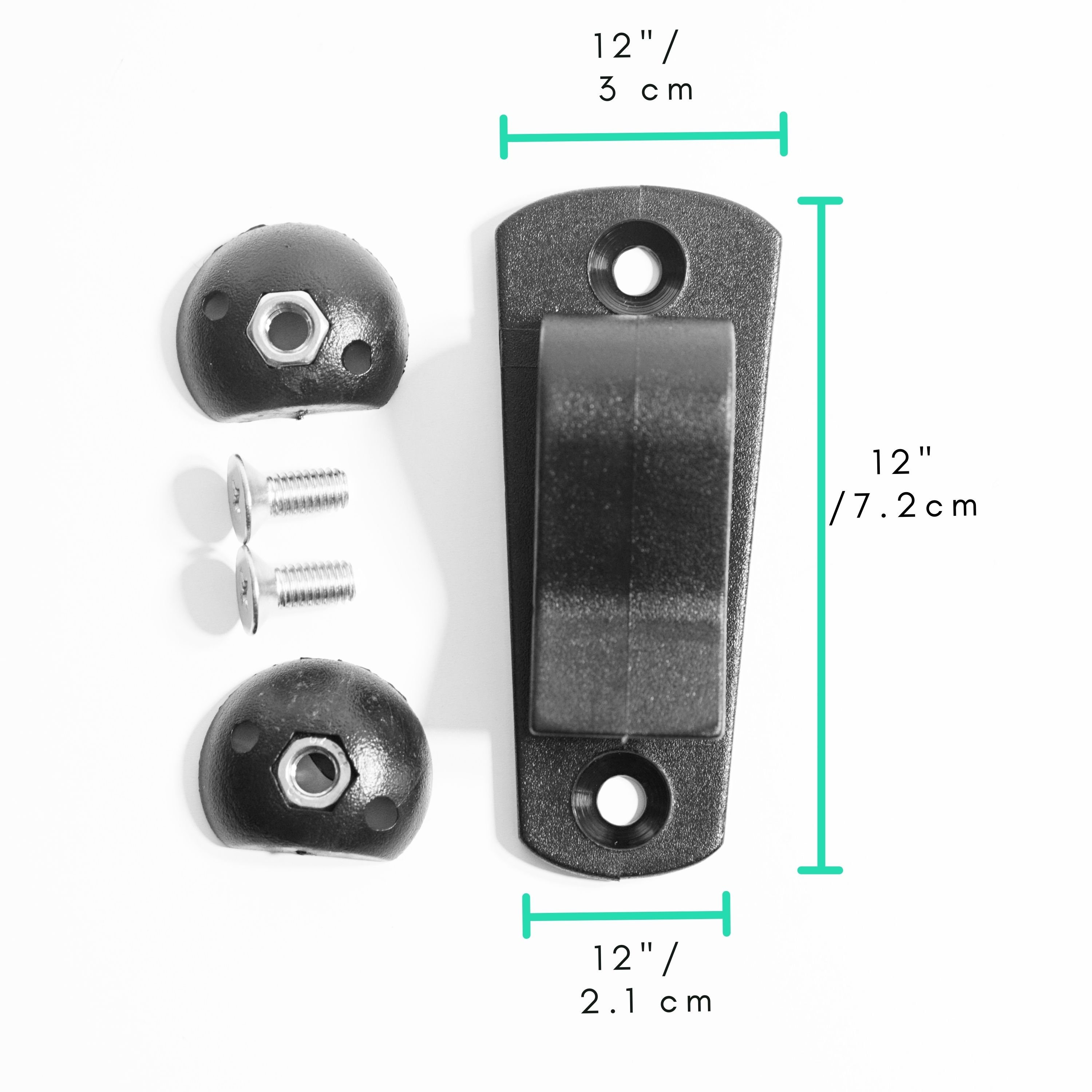 Vincita DIY Bike Pannier Hooks Kit Any Bag Into A Bicycle Pannier Bag