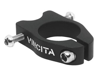 VINCITA Gepäckträger-Sattelklemme - für Fahrräder ohne Gepäckträger-Gewindebefestigung - Passend mit Sattelstützendurchmesser 27,2 mm