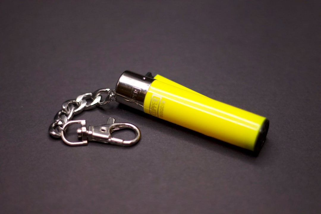 CLIPPER Lighter Stainless Steel Keychain - Etsy