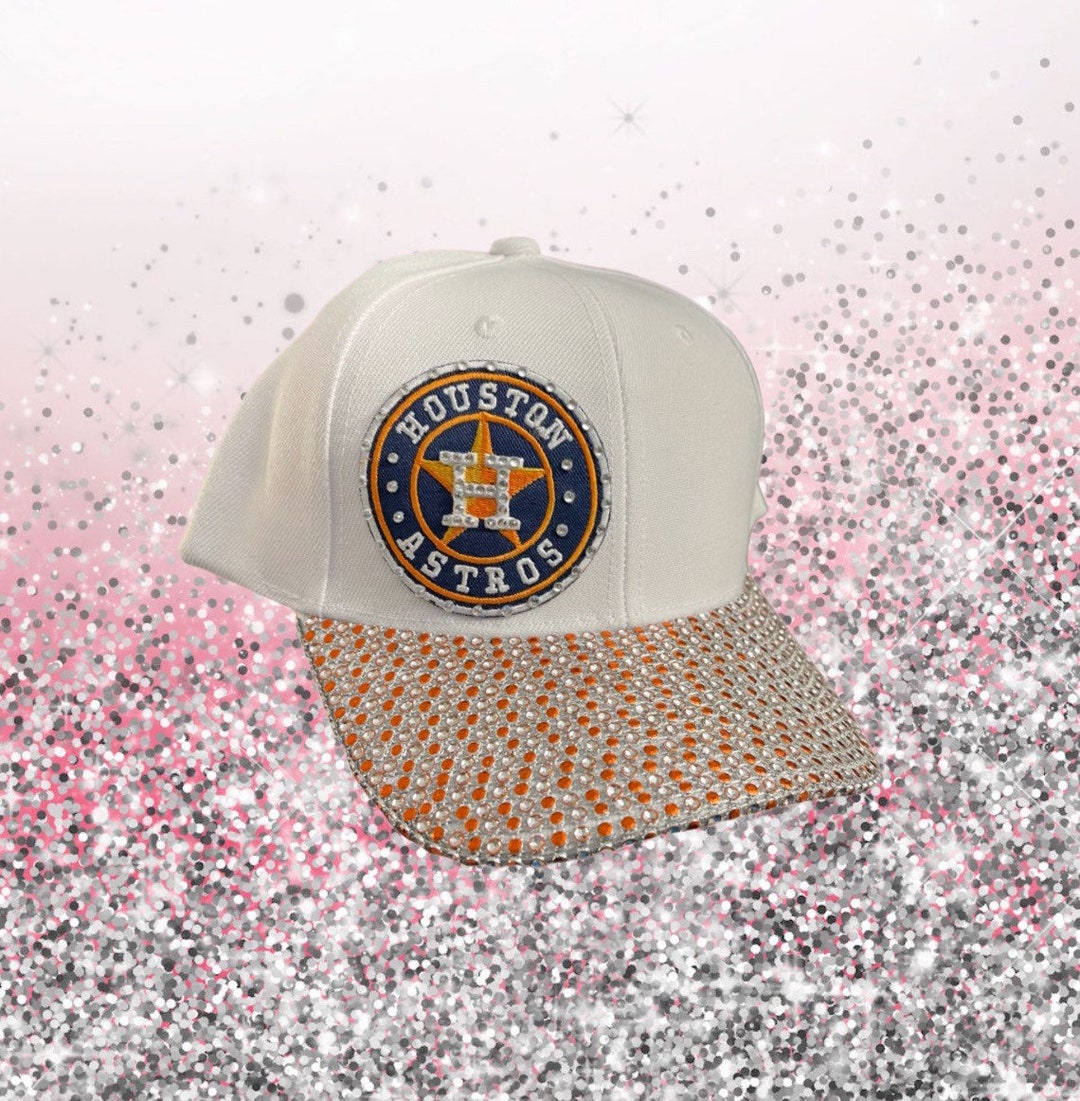 Astros Bling Cap Etsy