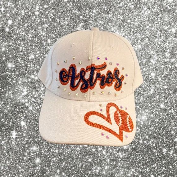Astros Bling Cap Etsy