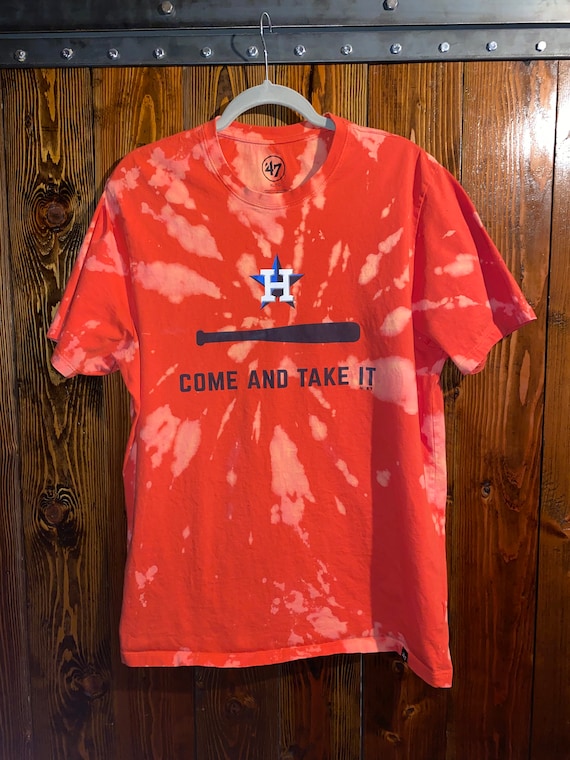 47 Athletic Houston Astros Bleach-Dyed XL T-Shirt